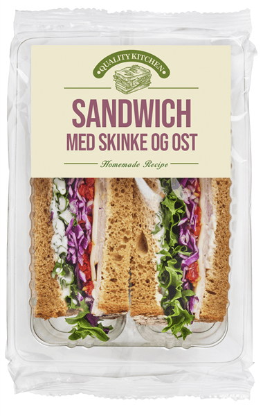 Sandwich Skinke & Ost