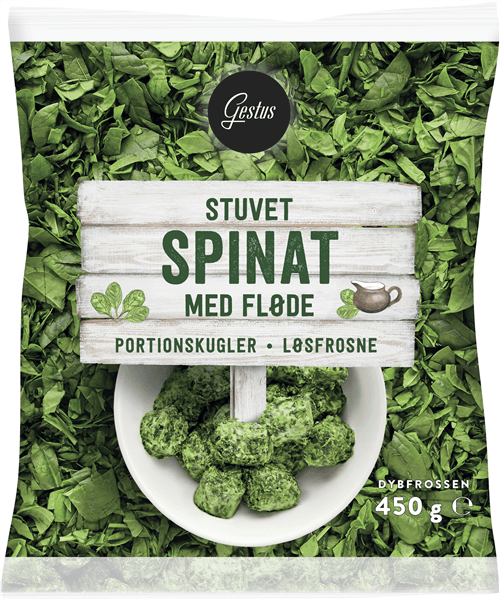 Gestus Flødestuvet Spinat