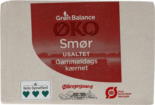 Gb/Øg Usaltet Smør Øko