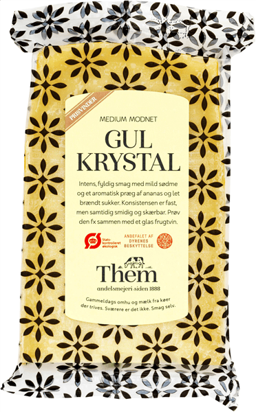 Them Gul Krystal Ost Øko