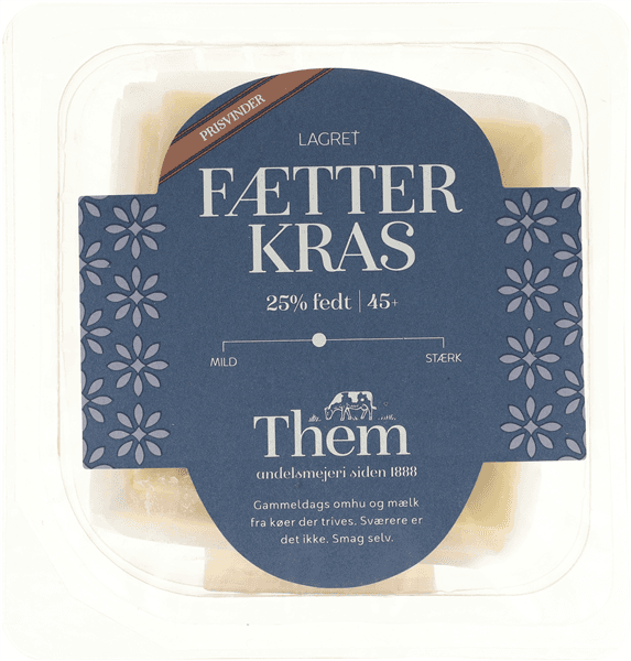 Fætter Kras 45+ L Skiveost