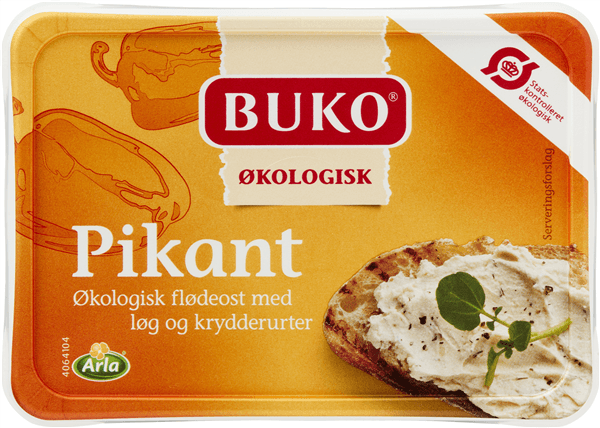 Buko Flødeost Pikant Øko