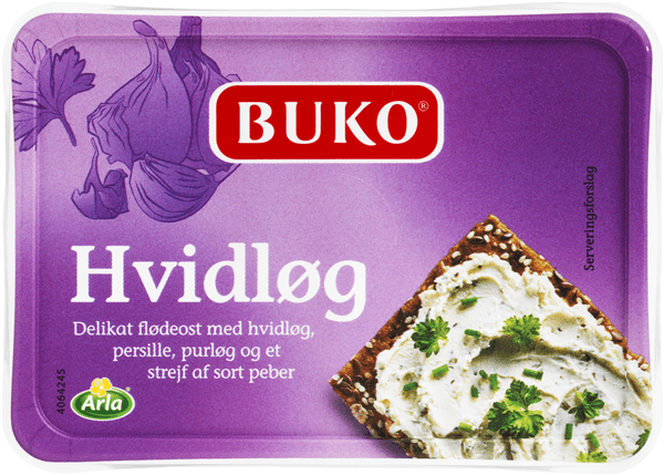 Buko Flødeost Hvidløg