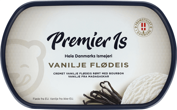 Premier Flødeis Vanilje