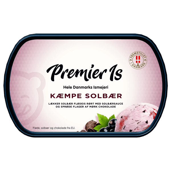 Premier Flødeis Solbær