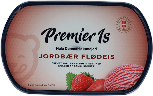 Premier Flødeis Jordbær