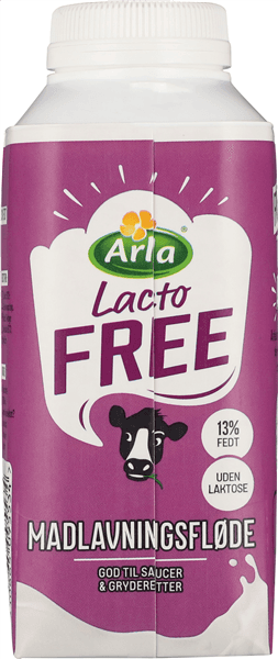 Madfløde Laktosefri