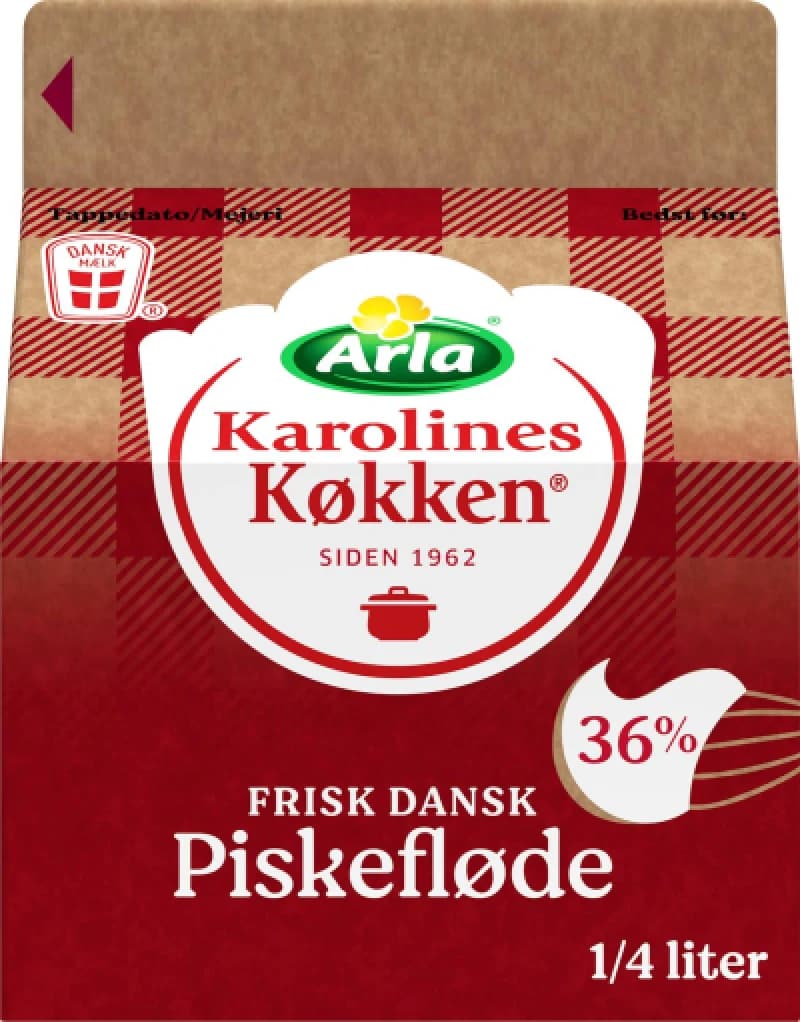 PISKEFLØDE 36%