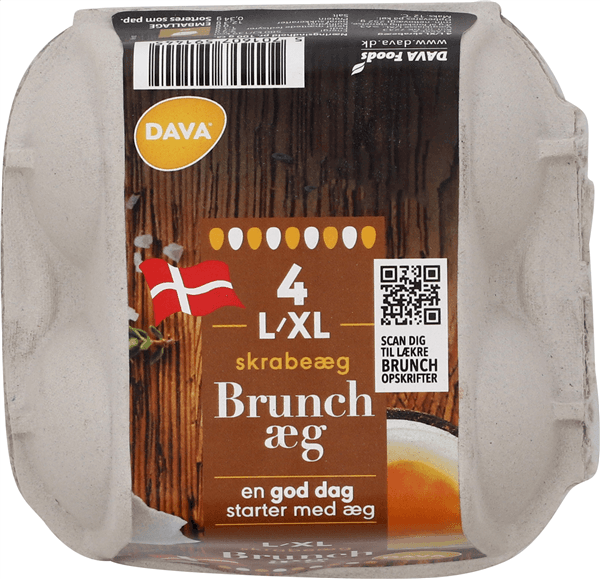 Brunch Æg 4 Stk