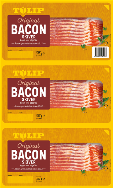 Tulip Bacon I Skiver 3-Pak