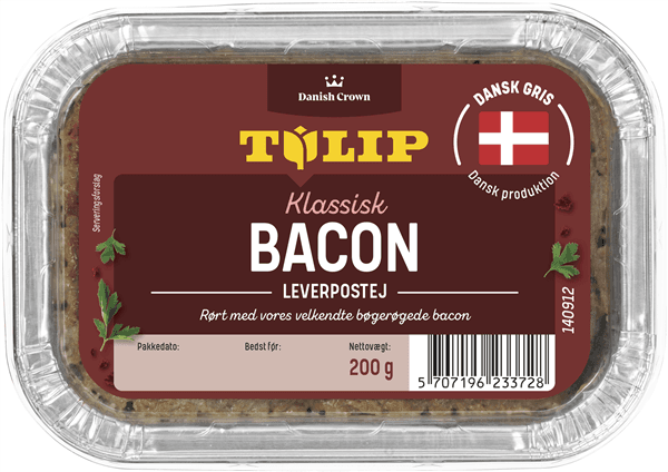 Pålækker Leverpostej Bacon