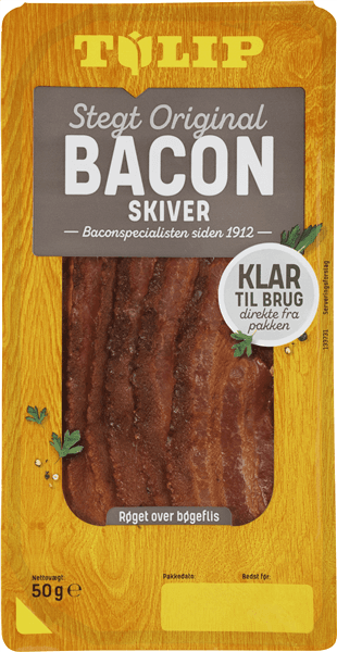 Tulip Stegt Bacon I Skiver