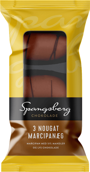Påskeæg Nougat/Marci. 3-Pk