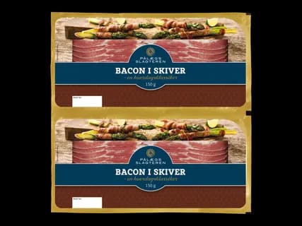 Pålægsslagteren Bacon sliced