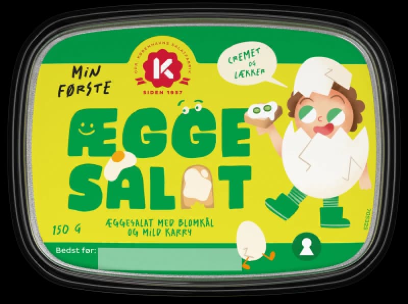 MIN FØRSTE ÆGGESALAT